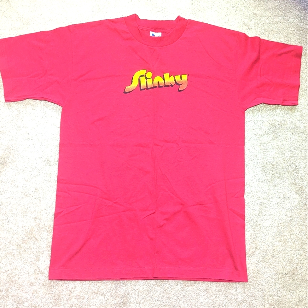 Trau & Loevner Red Slinky Shirt / Slinky Jersey / Red T-shirt